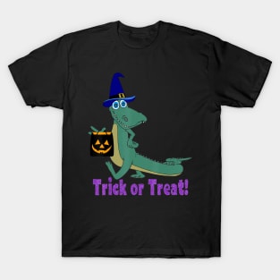 Cute Bayou Louisiana Alligator Halloween Gift T-Shirt